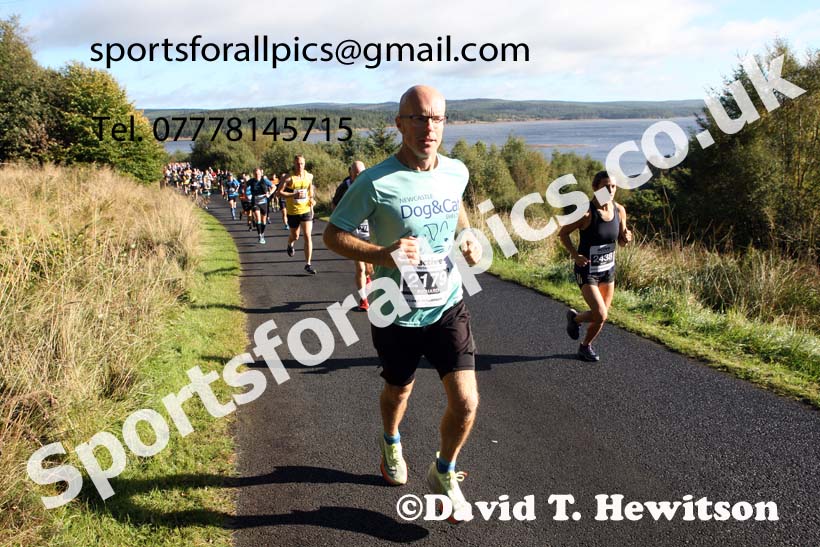 Kielder Marathon, 2022 Kielder Marathon and Half Marathon. Photo: David T. Hewitson/Sports for All Pics